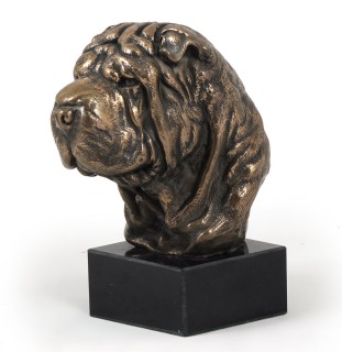 Shar Pei głowa na kamieniu Art-Dog